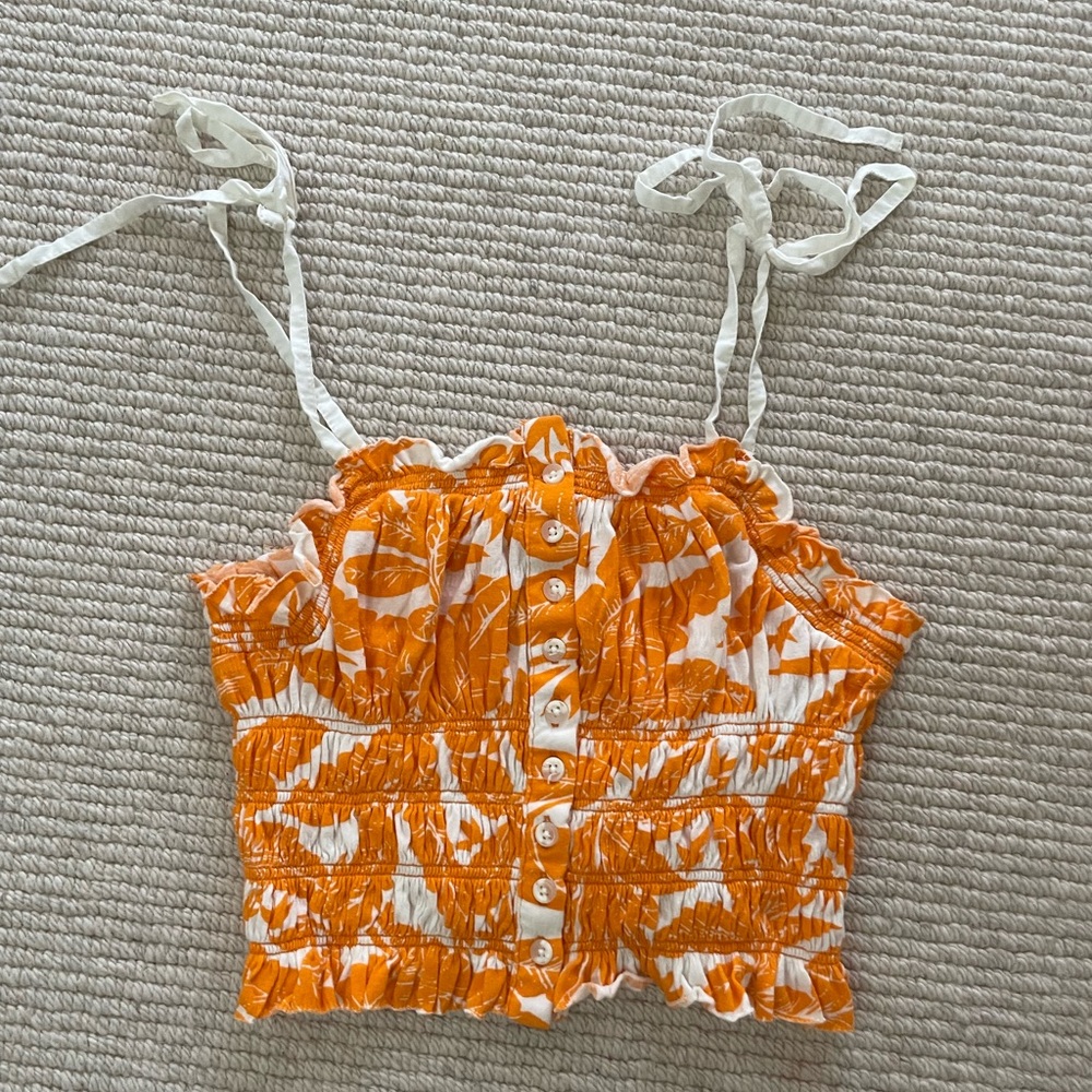 Urban Outfitters orange tank